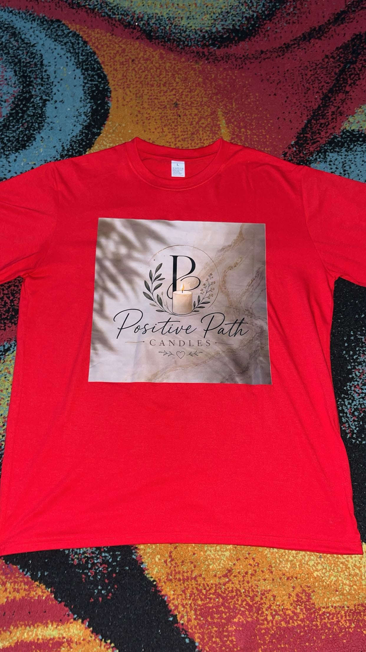Red Logo Tshirt Large