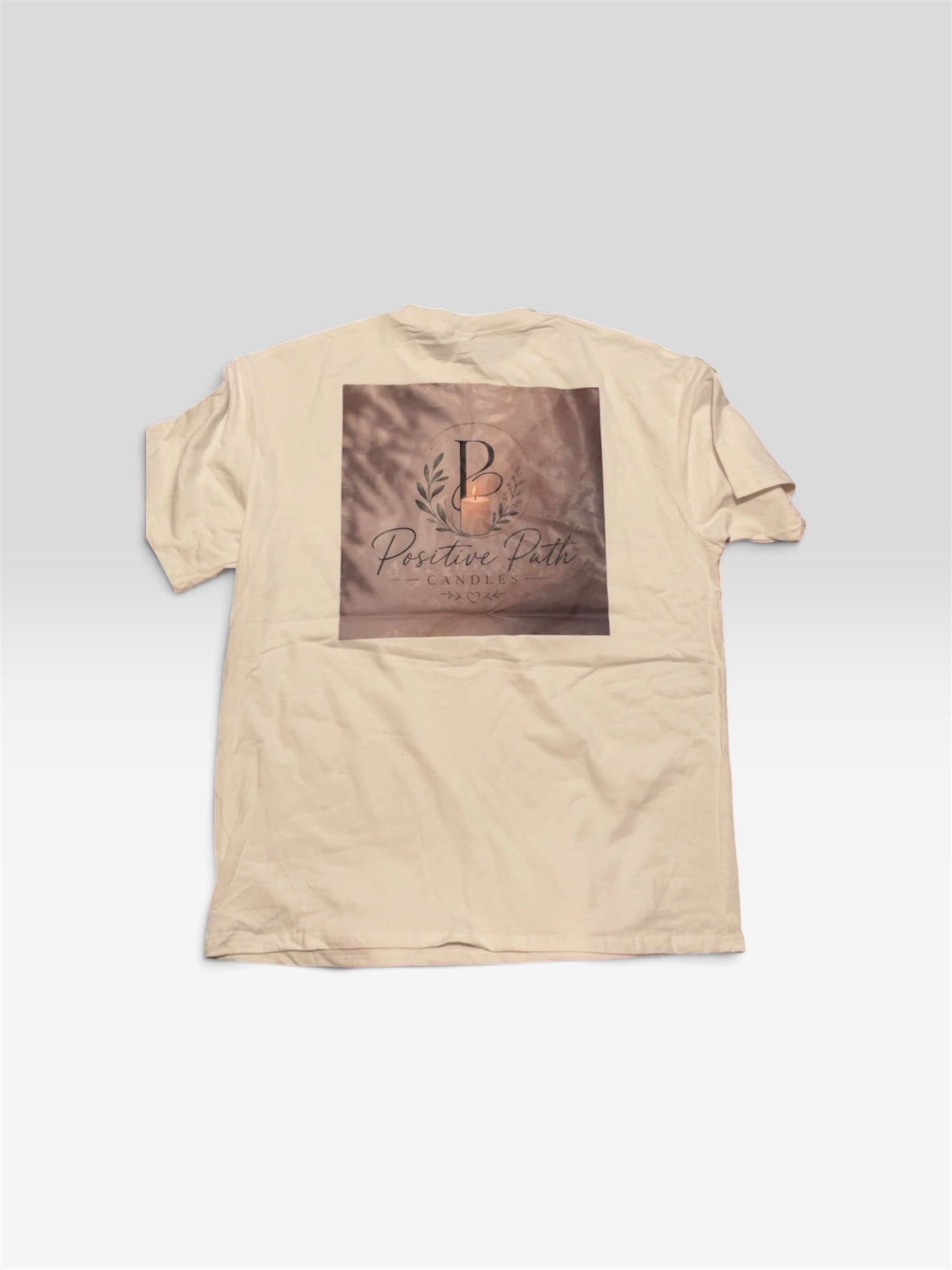White logo T-shirt Large